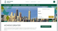 Desktop Screenshot of northerntrust.com